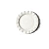 Signature White Ruffle Dinner Plate, Set of 4 - Tabletop - 1 - thumbnail