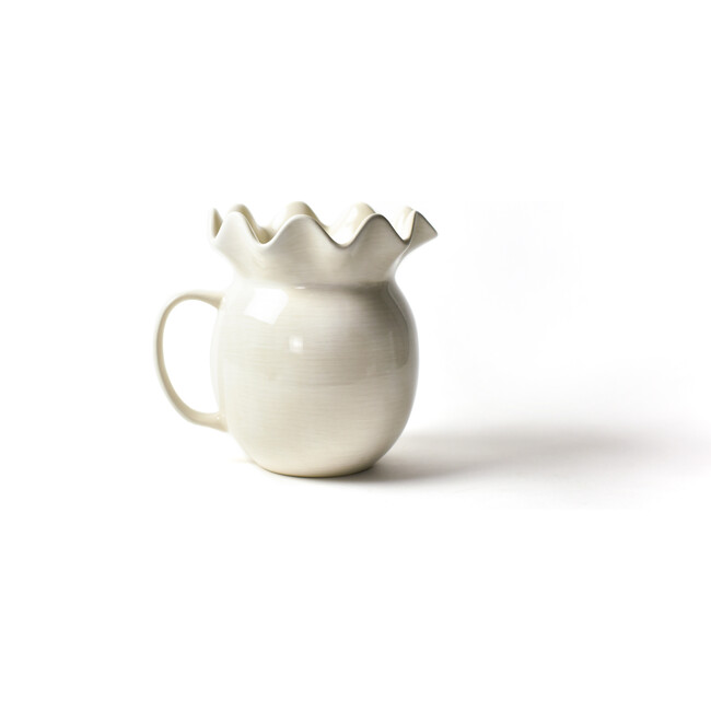 Signature White Ruffle Pitcher - Tabletop - 1