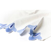 Iris Blue Sprout Trim Medium Hand Towel - Tabletop - 4