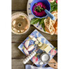 Iris Blue Sprout Wood Small Rectangle Board - Tabletop - 2
