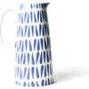 Iris Blue Drop Pedestal Pitcher - Tabletop - 1 - thumbnail