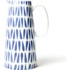 Iris Blue Drop Pedestal Pitcher - Tabletop - 2