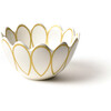 Gold Scallop Small Bowl, Set of 4 - Tabletop - 1 - thumbnail