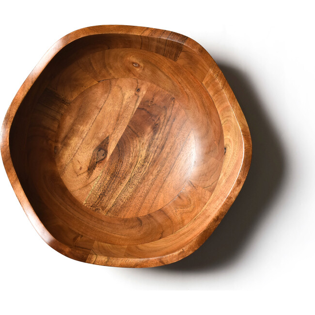 Fundamental Wood Ruffle Bowl