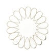 Deco Gold Scallop Round Placemat, Set of 4 - Tabletop - 1 - thumbnail