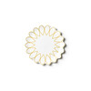 Gold Scallop Salad Plate, Set of 4 - Tabletop - 1 - thumbnail