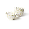 Gold Scallop Small Bowl, Set of 4 - Tabletop - 2