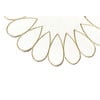 Deco Gold Scallop Round Placemat, Set of 4 - Tabletop - 2