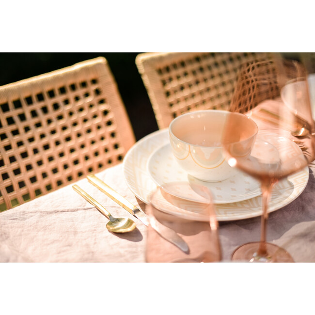 Blush Arabesque Trim Small Bowl - Tabletop - 2