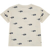 All-Over Sunglasses Graphic Print T-Shirt, Off White - Tees - 2