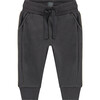 Cuffed Waistband 2-Pocket Joggers, Antra - Sweatpants - 1 - thumbnail