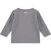 Long Sleeve Textured Henley Shirt, Ash - Shirts - 2