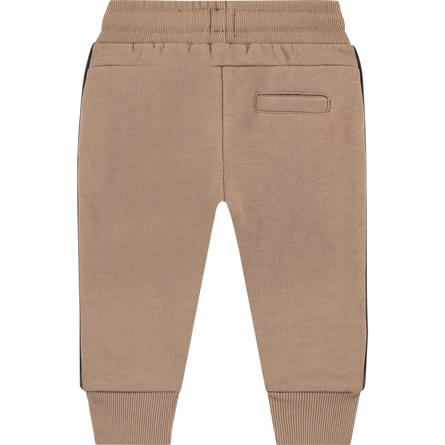 Cuffed Waistband 2-Pocket Joggers, Peanut - Sweatpants - 2