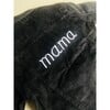 Women's "mama" Embroidered Denim Jacket, Black And White - Denim Jackets - 2