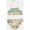 Field Of Flowers Print Reversible Bikini, Multicolors - Two Pieces - 2