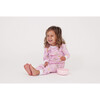 Breakfast Two Piece Pajama Set, Pink - Pajamas - 2