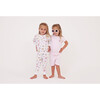 Groovy Flowers Short Sleeve Two Piece Pajama Set - Pajamas - 3