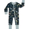 Prehistoric Friends Dinosaur Bamboo Convertible Baby Pajamas - Pajamas - 1 - thumbnail