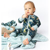 Prehistoric Friends Dinosaur Bamboo Convertible Baby Pajamas - Pajamas - 4