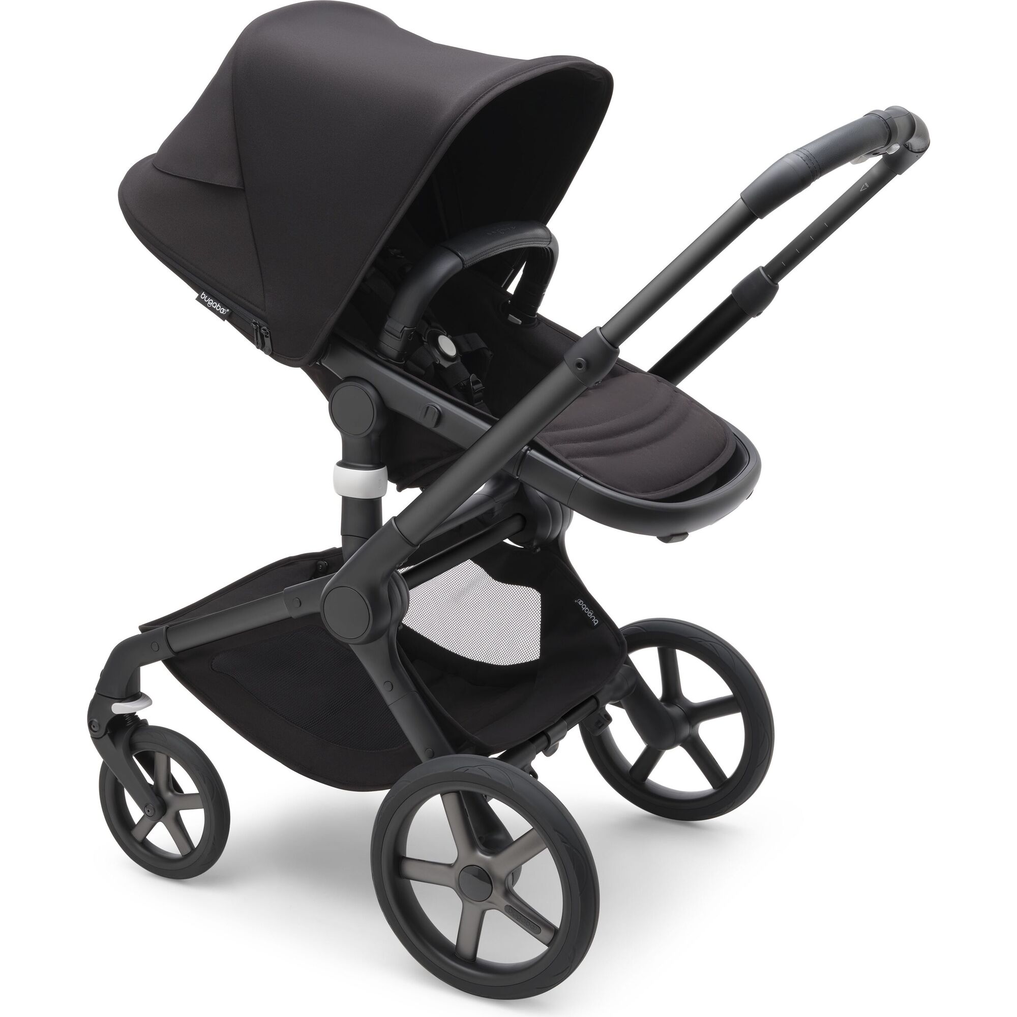 Bugaboo Fox 5 Complete Stroller, Black And Midnight Black - Single Strollers - 1