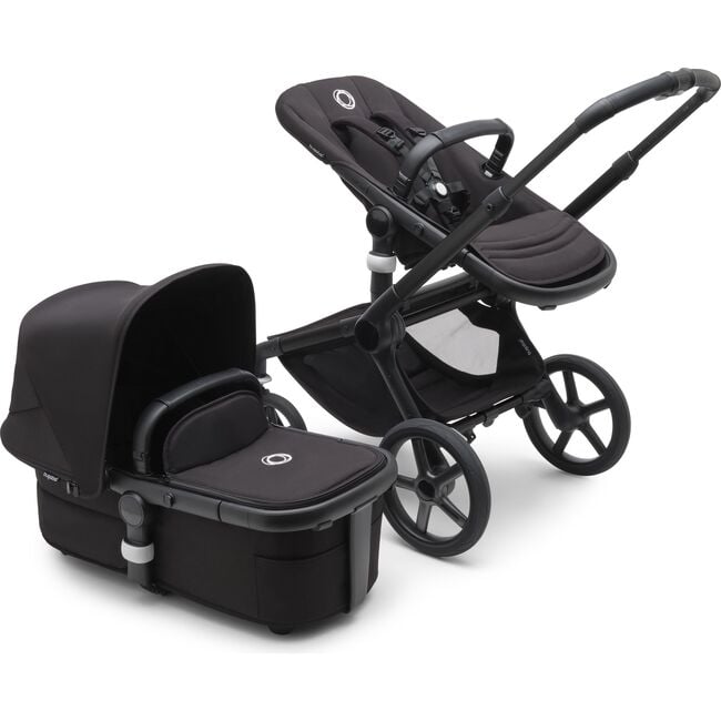 Bugaboo Fox 5 Complete Stroller, Black And Midnight Black - Single Strollers - 3