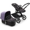 Bugaboo Fox 5 Complete Stroller, Black, Midnight Black And Astro Purple - Single Strollers - 4 - thumbnail