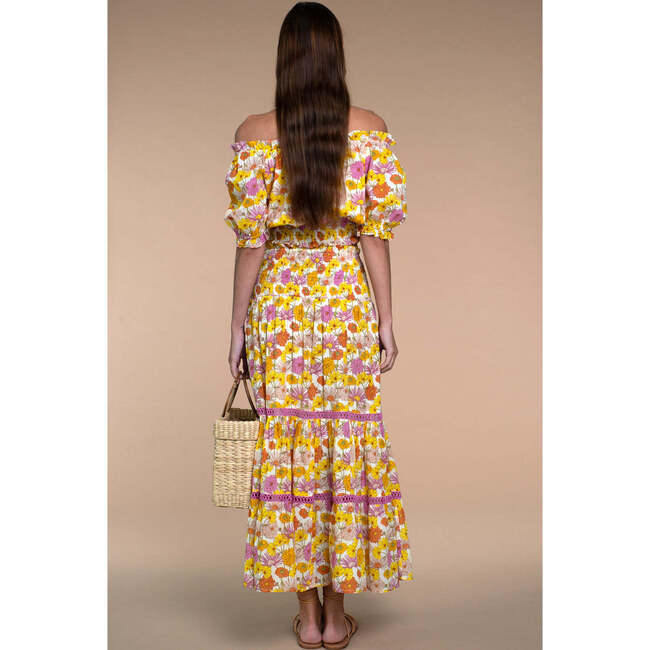 Women's Izzy Skirt, Blooming Golden - Skirts - 3