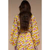 Women's Emory Boho Chic Buttoned Top, Blooming Golden - Blouses - 2