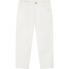 Stephen Italian Pockets Chino Pants, Milk White - Pants - 1 - thumbnail