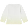 Teyana Ribbed Neck Straight Cut Cardigan, Pale yellow - Cardigans - 2