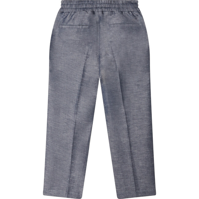Thylio Straight Cut Pleated Pants, Ink - Pants - 2