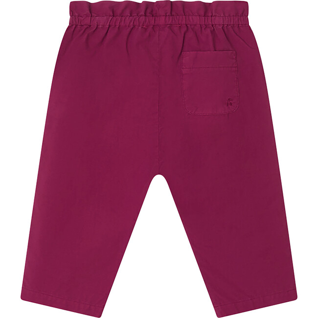 Luciole Pleated Waist Wide Leg Pants, Purple - Pants - 2