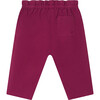 Luciole Pleated Waist Wide Leg Pants, Purple - Pants - 2