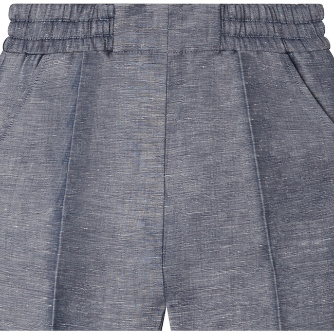 Thylio Straight Cut Pleated Pants, Ink - Pants - 3