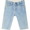 Cookie 5-Pocket Straight Cut Pants, Light Jeans - Pants - 1 - thumbnail