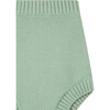 Cool Knit High Ribbed Waist Underwear, Celadon Green - Bloomers - 3