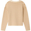 Cecile Bonpoint Cherries Embroidered Striped Cardigan, Honey - Cardigans - 2