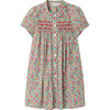 Candice Shirt Collar Smocked Dress, Mint - Dresses - 1 - thumbnail