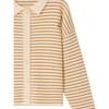 Cecile Bonpoint Cherries Embroidered Striped Cardigan, Honey - Cardigans - 3