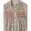 Candice Shirt Collar Smocked Dress, Mint - Dresses - 3