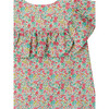 Bianca Liberty Floral Wide Ruffled Yoke Blouse, Mint - Blouses - 3