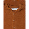 Atexane Large Hooded Straight Cut Jacket, Honey - Cardigans - 3