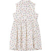 Anne Shirt Collar Large 4-Button Cherry Printed Dress, Multicolors - Dresses - 2