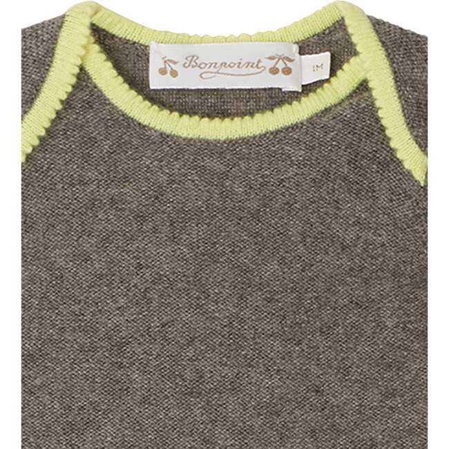 Bambini Heathered Cashmere Knit Set, Glazed Chestnut - Mixed Apparel Set - 3