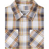 Altman 2-Pocket Long Sleeve Plaid Shirt, Black - Shirts - 3