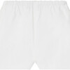 Dandy Straight Cut Pleated Waist Pants, Milk White - Pants - 3