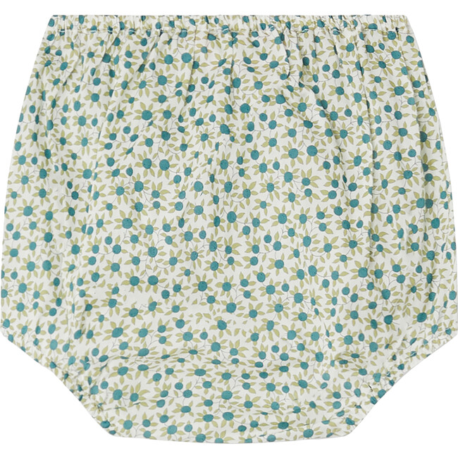 Aki Liberty Floral Print Bloomers, Turquoise Green - Bloomers - 2