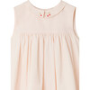 Cylene Smart Hand-Embroidered Bonpoint Cherry Dress, Pink - Dresses - 3