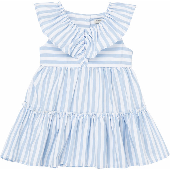 Baby Tiered Dress, Stripe - Dresses - 1