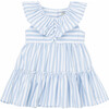 Baby Tiered Dress, Stripe - Dresses - 1 - thumbnail